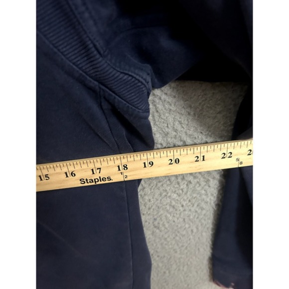 Virginia Cavaliers Sweatshirt Mens Extra Small Blue Orange Quarter Zip Nike Team - Picture 15 of 16